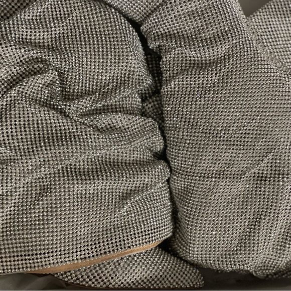 Crystal rhinestones are embellished slouch boots New with defeats - Picture 10 of 10